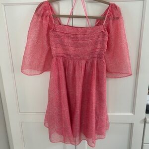 Abercrombie & Fitch Pink Mini Dress